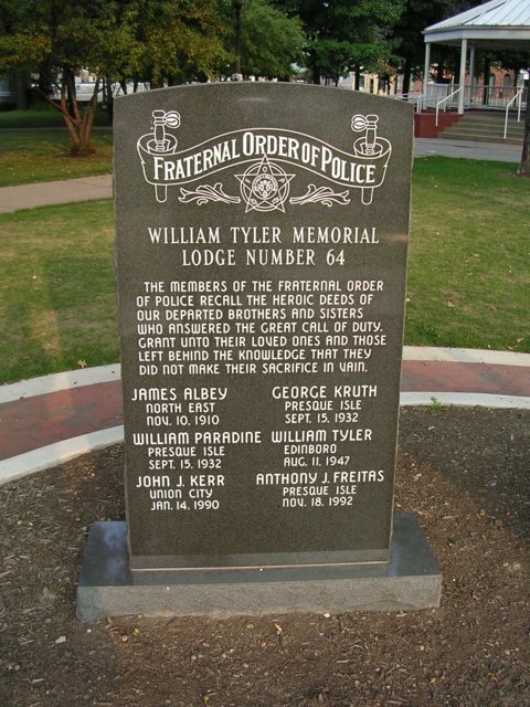 The Erie County FOP Memorial